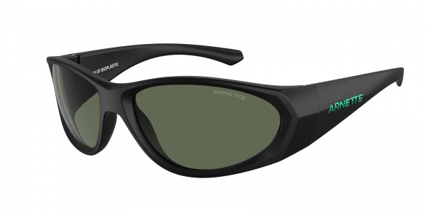 Arnette AN4342 ILUM 2.0 Sunglasses, 275871 ILUM 2.0 MATTE BLACK DARK GREE (BLACK)