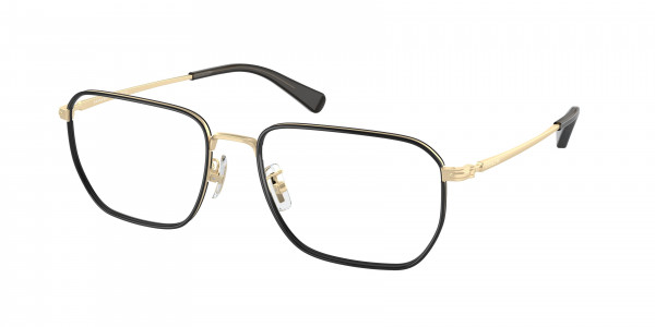 Coach HC5171 Eyeglasses, 9005 SATIN LIGHT GOLD / BLACK (BLACK)