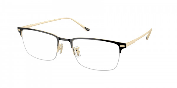 Coach HC5172T Eyeglasses, 9430 BLACK / LIGHT GOLD (BLACK)