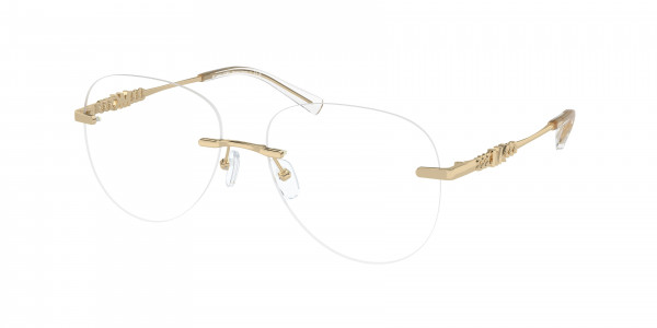 Michael Kors MK3077 KYOTO Eyeglasses, 1014 KYOTO LIGHT GOLD SHINY (GOLD)