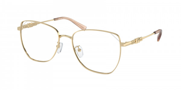 Michael Kors MK3081D SHANGHAI Eyeglasses, 1014 SHANGHAI LIGHT GOLD SHINY (GOLD)