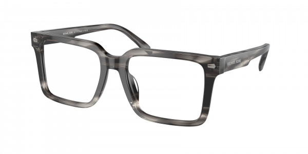Michael Kors MK4121U MOSEL Eyeglasses, 3966 MOSEL BLACK HORN (BLACK)
