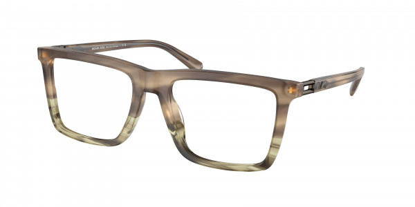 Michael Kors MK4124U SORENGO Eyeglasses, 3963 SORENGO OLIVE BLOCK TORTOISE (GREEN)