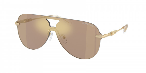 Michael Kors MK1149 CYPRUS Sunglasses, 10145A CYPRUS BROWN MIRROR BROWN MIRR (BROWN)