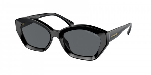 Michael Kors MK2209U BEL AIR Sunglasses, 300587 BEL AIR BLACK DARK GREY SOLID (BLACK)