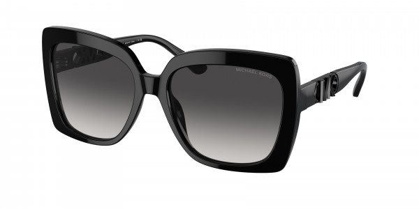 Michael Kors MK2213F NICE Sunglasses, 30058G NICE BLACK DARK GREY GRADIENT (BLACK)