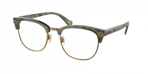 Polo PH2277 Eyeglasses, 5436 SHINY GREEN HAVANA (GREEN)