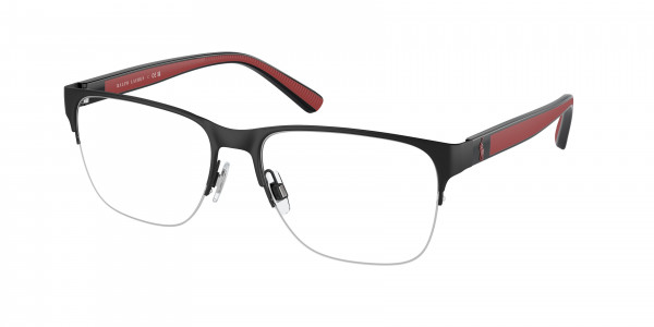 Polo PH1228 Eyeglasses, 9223 MATTE BLACK (BLACK)