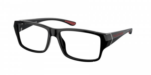 Polo PH2275U Eyeglasses, 5001 SHINY BLACK (BLACK)