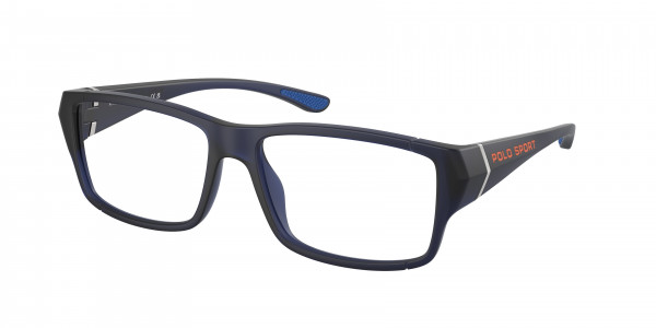 Polo PH2275U Eyeglasses, 5903 MATTE TRANSPARENT BLUE (BLUE)