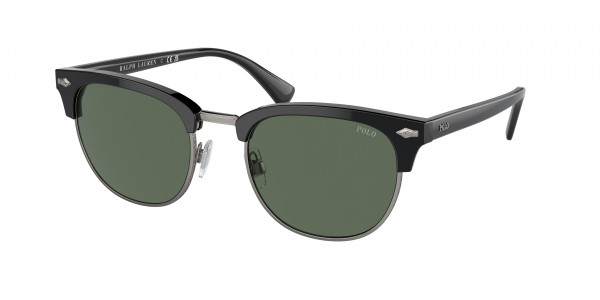 Polo PH4217 Sunglasses, 500171 SHINY BLACK BOTTLE GREEN (BLACK)