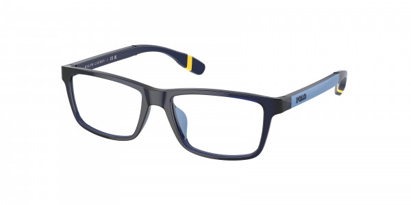 Ralph Lauren Children PP8547U Eyeglasses, 5903 SHINY TRANSPARENT NAVY BLUE (BLUE)