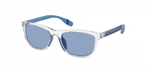 Ralph Lauren Children PP9507U Sunglasses, 586972 SHINY CRYSTAL LIGHT BLUE (BLUE)