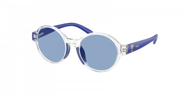 Ralph Lauren Children PP9508U Sunglasses, 586972 SHINY CRYSTAL LIGHT BLUE (BLUE)