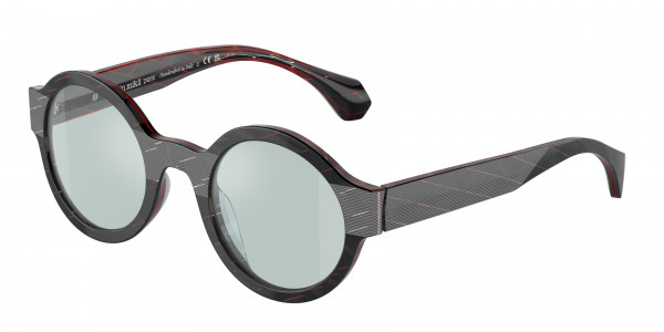 Alain Mikli A03509 Eyeglasses, 003 BLACK RHOMBUS / ROUGE NACREE (BLACK)