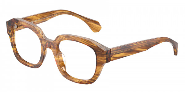 Alain Mikli A03510 Eyeglasses, 001 STRIPED HAVANA (BROWN)