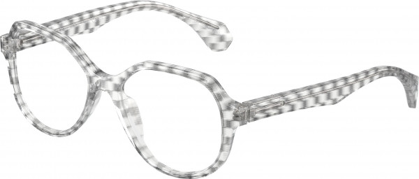 Alain Mikli A03511 Eyeglasses, 005 NEW DAMIER BLACK TRANSPARENT (BLACK)