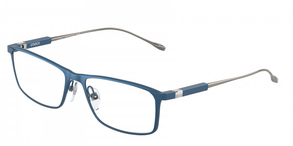 Starck Eyes SH2082T Eyeglasses, 0002 MATTE BLUE (BLUE)