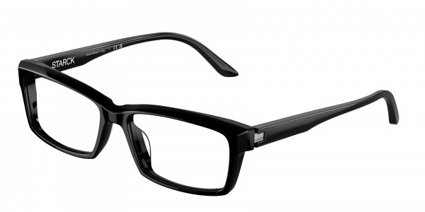 Starck Eyes SH3089 Eyeglasses, 0001 BLACK