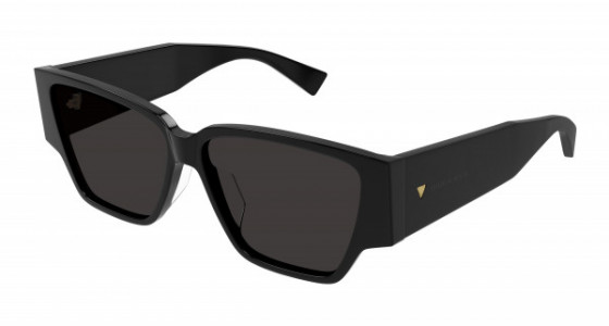 Bottega Veneta BV1285S Sunglasses, 001 - BLACK with GREY lenses
