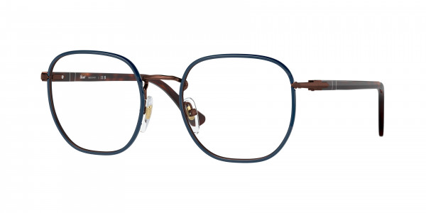 Persol PO1014VJ Eyeglasses, 1127 BROWN / BLUE (BROWN)