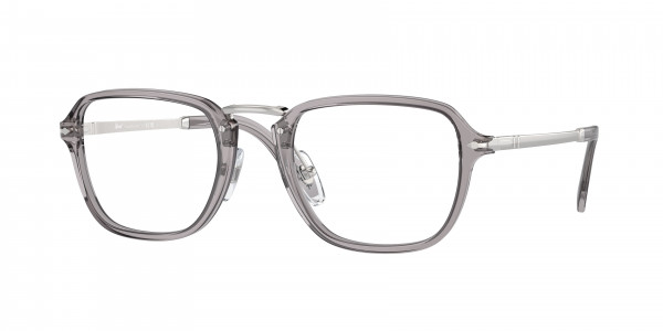Persol PO3331V Eyeglasses, 309 TRANSPARENT GREY (GREY)