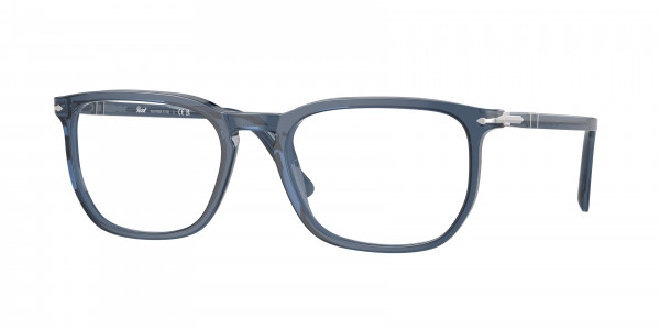 Persol PO3339V Eyeglasses, 1197 TRANSPARENT DENIM BLUE (BLUE)