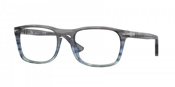 Persol PO3344V Eyeglasses, 1205 STRIPED GREY GRADIENT BLUE (GREY)