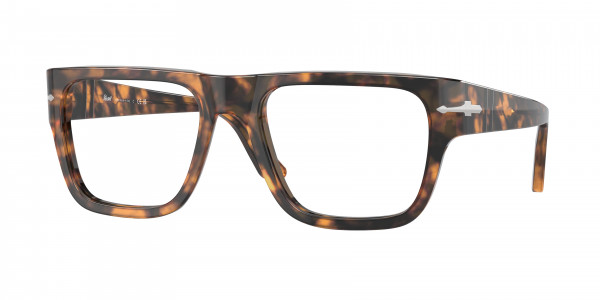 Persol PO3348V Eyeglasses, 1210 BROWN HAVANA (BROWN)