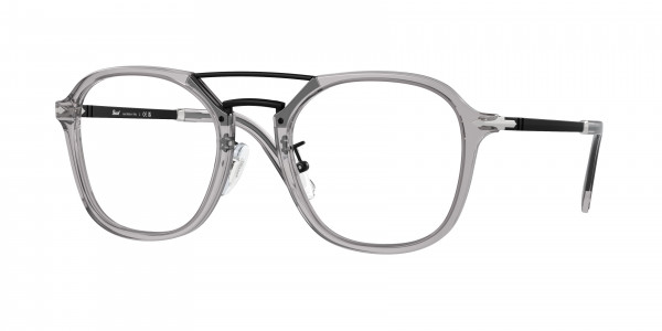 Persol PO3352V Eyeglasses, 309 TRANSPARENT GREY (GREY)