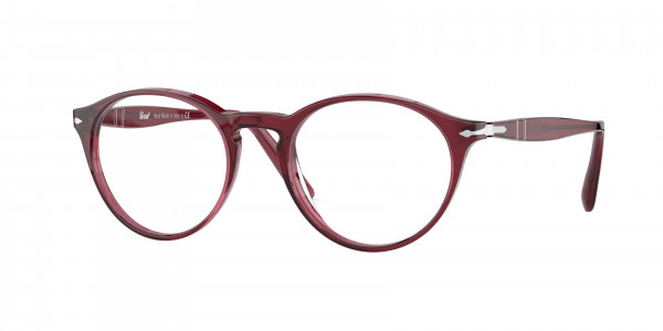 Persol PO3092VA Eyeglasses, 9062 OPAL BORDEAUX (RED)
