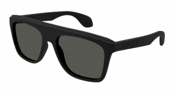 Gucci GG1570S Sunglasses, 001 - BLACK with GREY lenses