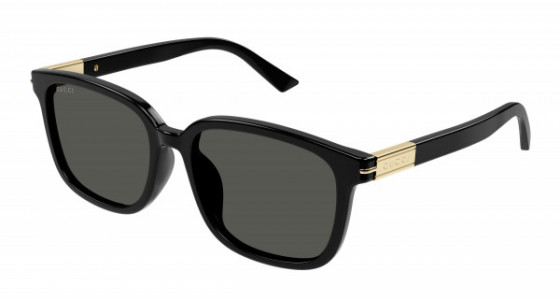 Gucci GG1505SK Sunglasses, 001 - BLACK with GREY lenses