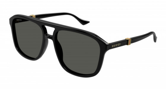 Gucci GG1494S Sunglasses, 001 - BLACK with GREY lenses