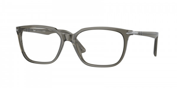 Persol PO3298V Eyeglasses, 1103 TAUPE GREY TRANSPARENT (GREY)