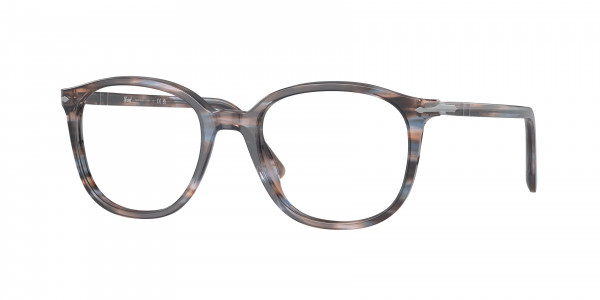 Persol PO3317V Eyeglasses, 1155 STRIPED BLUE (BLUE)