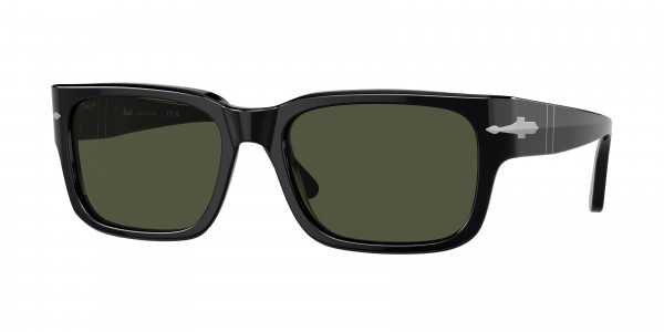 Persol PO3315S Sunglasses, 95/31 BLACK GREEN (BLACK)