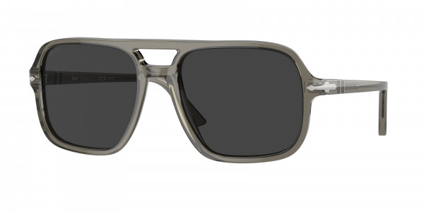 Persol PO3328S Sunglasses, 110348 SMOKE POLAR BLACK (GREY)