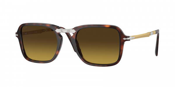 Persol PO3330S Sunglasses, 24/85 HAVANA GRADIENT BROWN (TORTOISE)