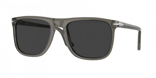 Persol PO3336S Sunglasses, 110348 SMOKE POLAR BLACK (GREY)