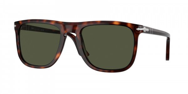 Persol PO3336S Sunglasses, 24/31 HAVANA GREEN (TORTOISE)