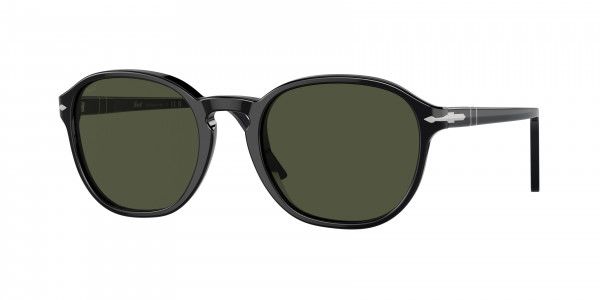 Persol PO3343S Sunglasses, 95/31 BLACK GREEN (BLACK)