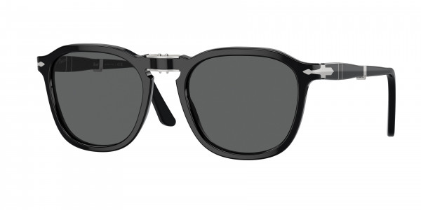 Persol PO3345S Sunglasses, 95/B1 BLACK DARK GREY (BLACK)