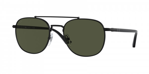 Persol PO1006S Sunglasses, 107831 BLACK GREEN (BLACK)