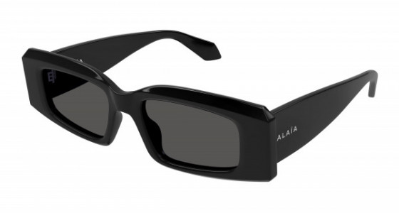 Azzedine Alaïa AA0078S Sunglasses, 001 - BLACK with GREY lenses