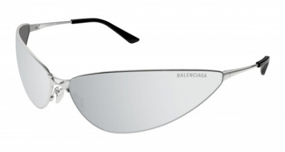 Balenciaga BB0315S Sunglasses, 001 - SILVER with SILVER lenses