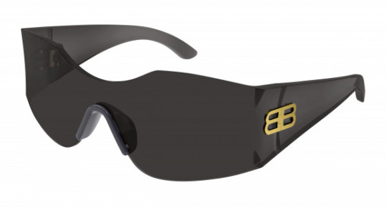 Balenciaga BB0292S Sunglasses, 001 - GREY with GREY lenses