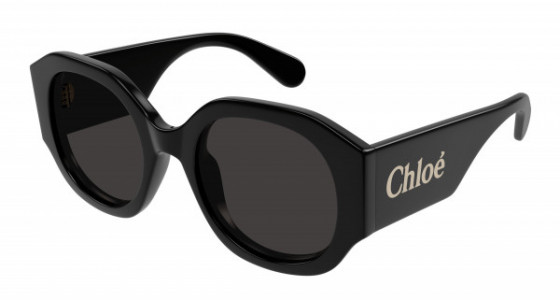 Chloé CH0234S Sunglasses, 001 - BLACK with GREY lenses