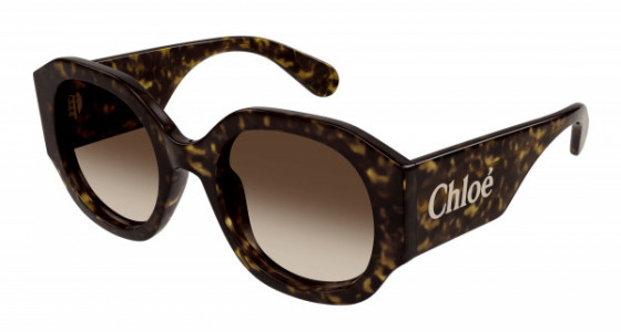 Chloé CH0234S Sunglasses, 002 - HAVANA with BROWN lenses