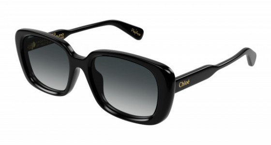 Chloé CH0225SK Sunglasses, 001 - BLACK with GREY lenses